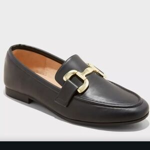 A New Day Womens Loafers with Gold Accent
